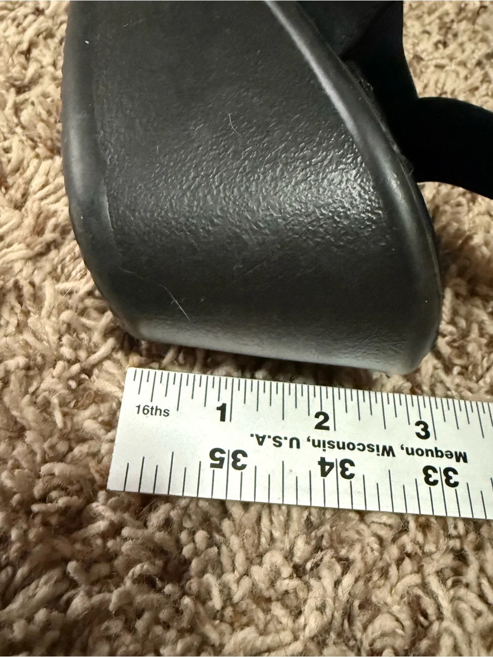 Skechers Rumblers Queen B Black Wedge Sandals Rhinestone NWOT Size 10